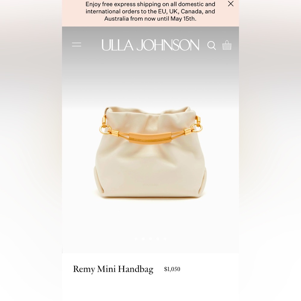 Ulla Johnson purse brand new - Remy bag